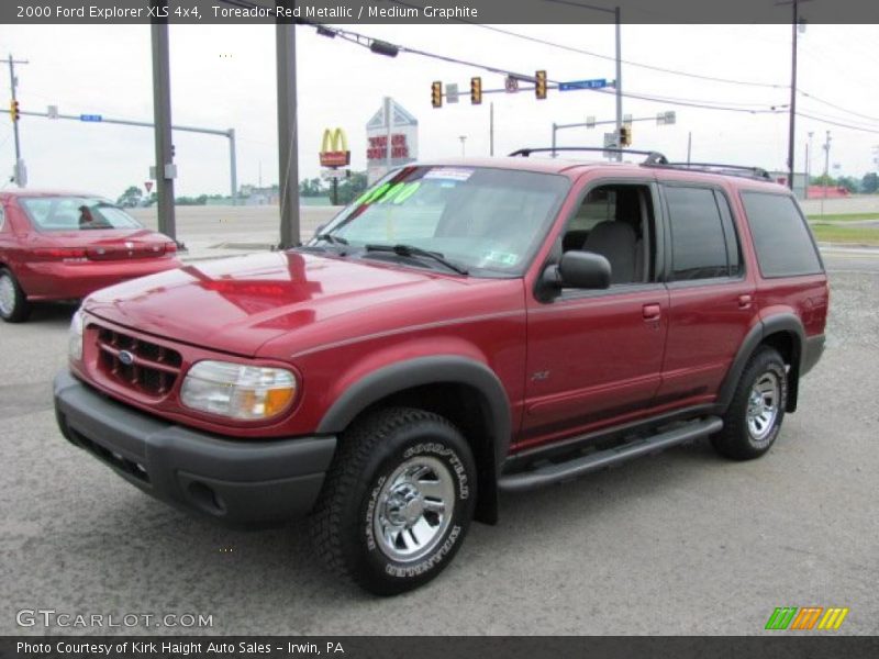 Toreador Red Metallic / Medium Graphite 2000 Ford Explorer XLS 4x4