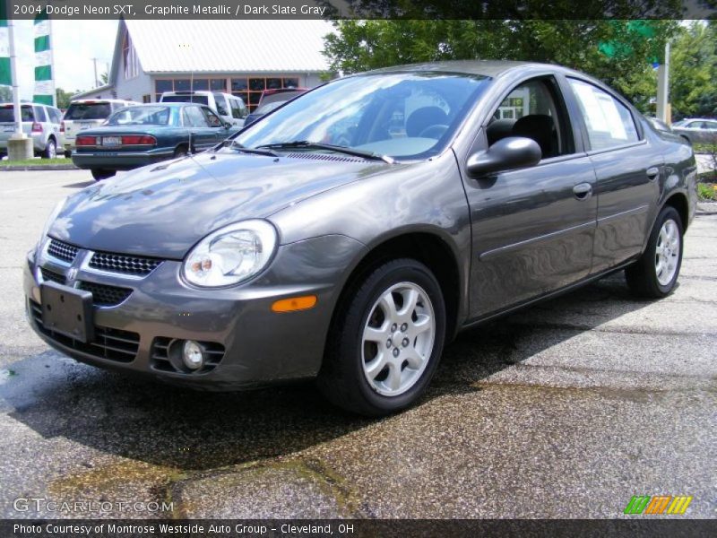 Graphite Metallic / Dark Slate Gray 2004 Dodge Neon SXT