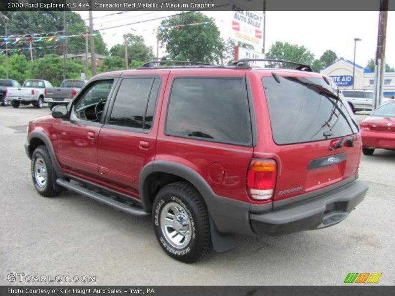 Toreador Red Metallic / Medium Graphite 2000 Ford Explorer XLS 4x4