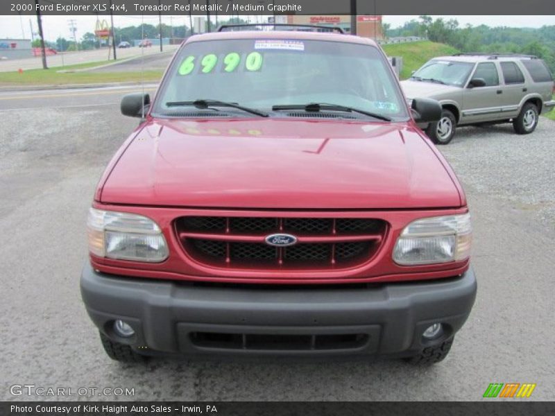 Toreador Red Metallic / Medium Graphite 2000 Ford Explorer XLS 4x4