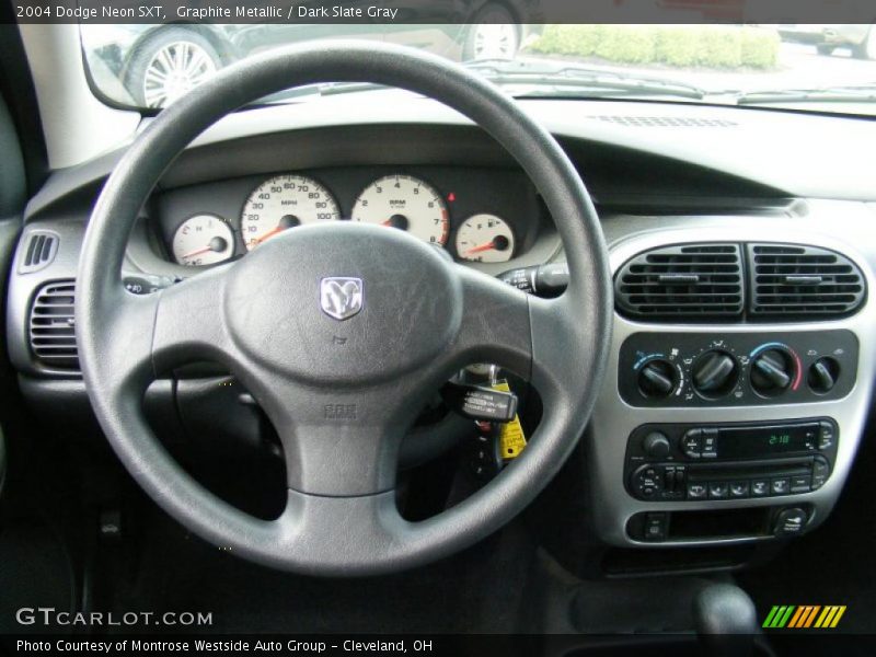 Graphite Metallic / Dark Slate Gray 2004 Dodge Neon SXT