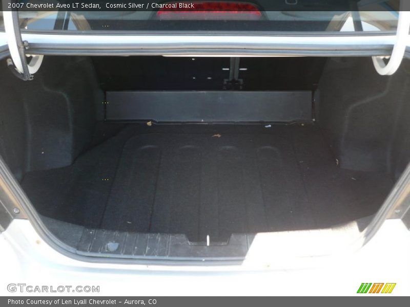 Cosmic Silver / Charcoal Black 2007 Chevrolet Aveo LT Sedan