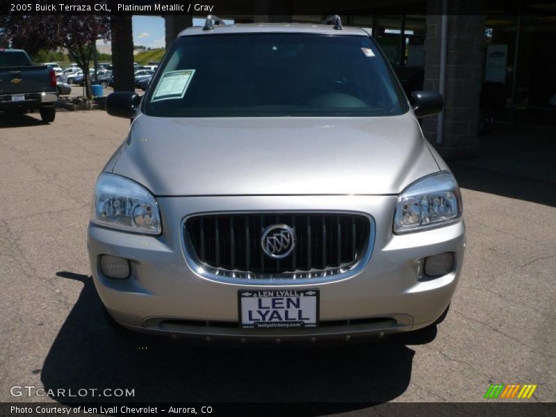 Platinum Metallic / Gray 2005 Buick Terraza CXL