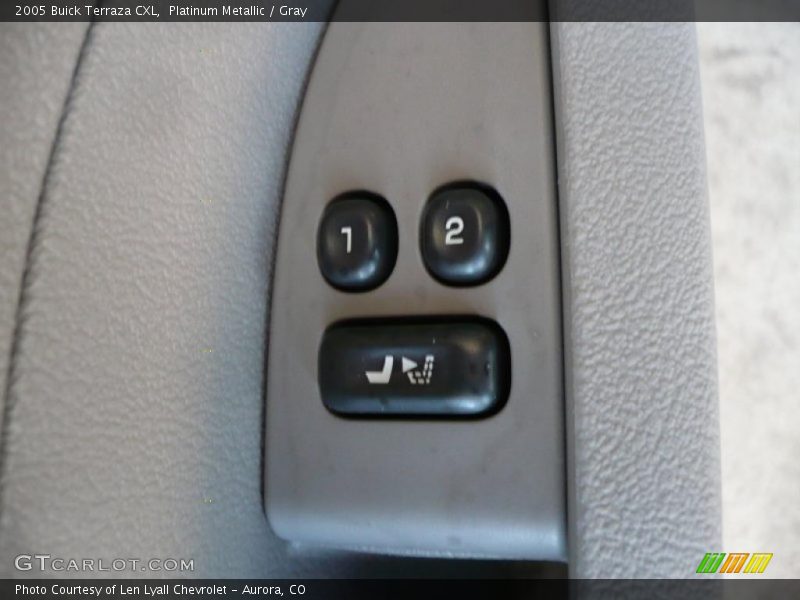 Platinum Metallic / Gray 2005 Buick Terraza CXL