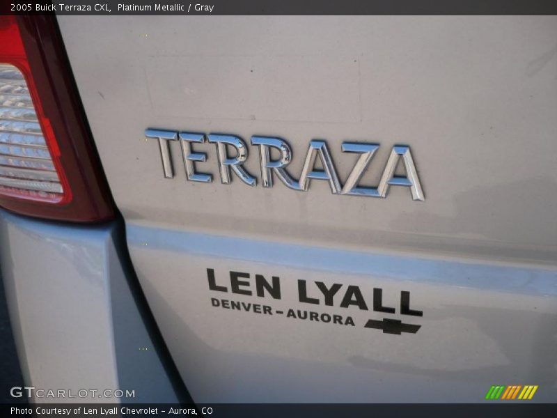 Platinum Metallic / Gray 2005 Buick Terraza CXL