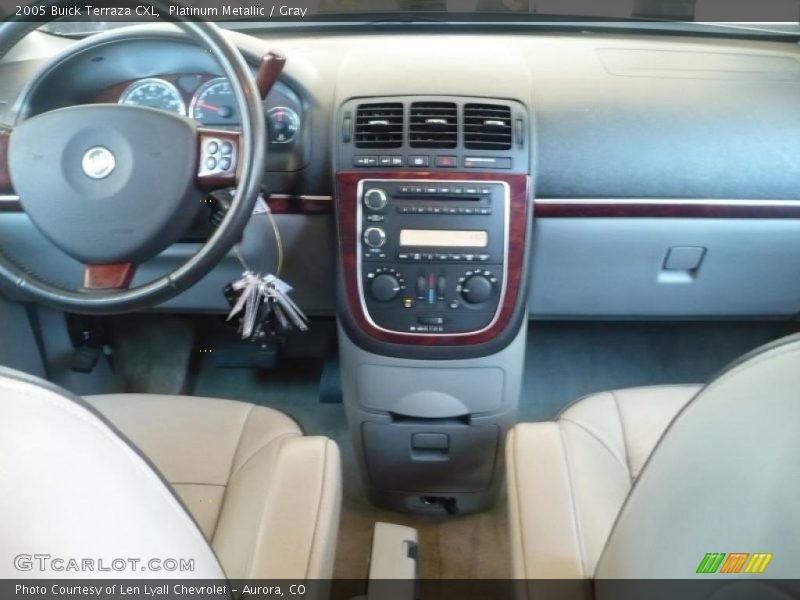 Platinum Metallic / Gray 2005 Buick Terraza CXL