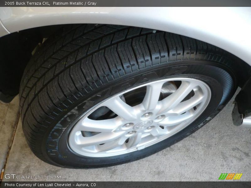 Platinum Metallic / Gray 2005 Buick Terraza CXL