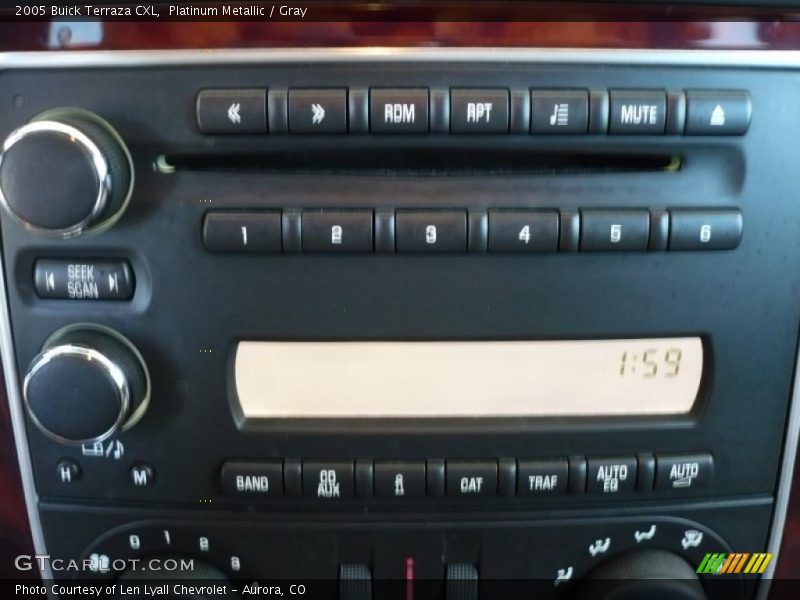 Platinum Metallic / Gray 2005 Buick Terraza CXL