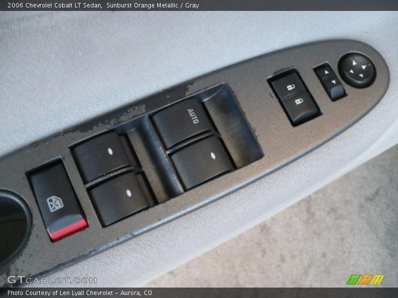 Sunburst Orange Metallic / Gray 2006 Chevrolet Cobalt LT Sedan