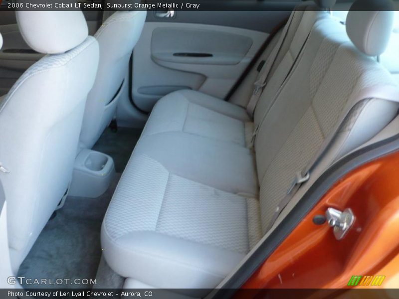 Sunburst Orange Metallic / Gray 2006 Chevrolet Cobalt LT Sedan