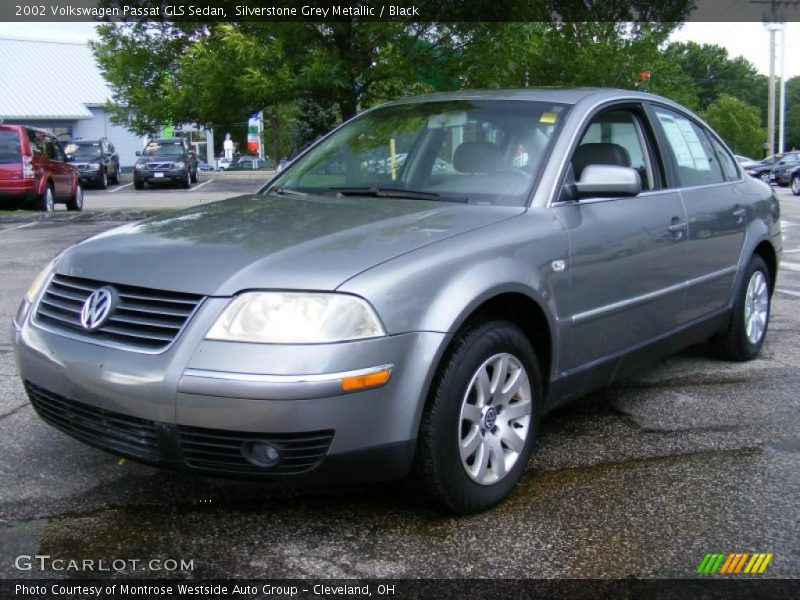 Silverstone Grey Metallic / Black 2002 Volkswagen Passat GLS Sedan