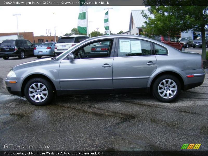 Silverstone Grey Metallic / Black 2002 Volkswagen Passat GLS Sedan