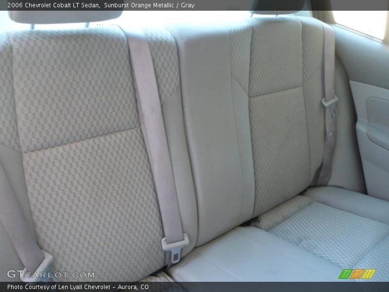 Sunburst Orange Metallic / Gray 2006 Chevrolet Cobalt LT Sedan