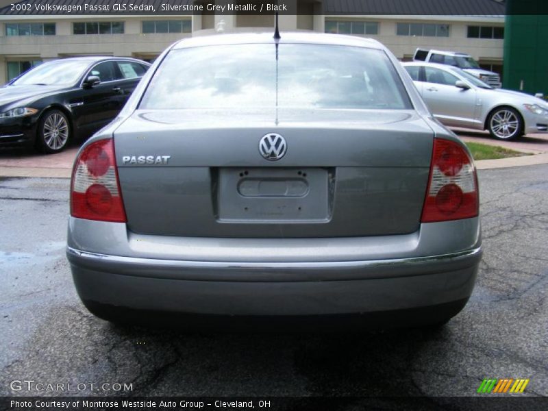 Silverstone Grey Metallic / Black 2002 Volkswagen Passat GLS Sedan