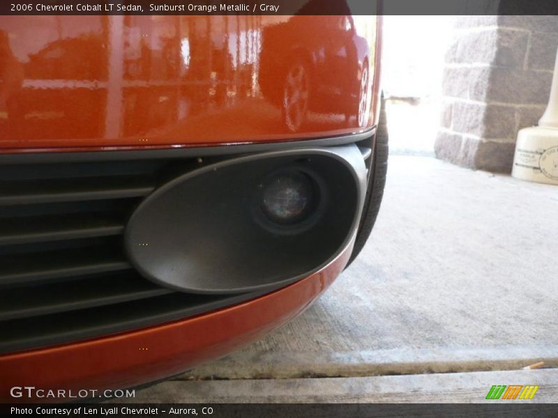 Sunburst Orange Metallic / Gray 2006 Chevrolet Cobalt LT Sedan