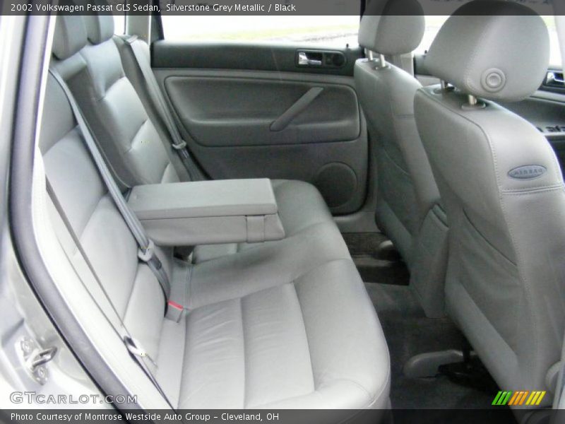 Silverstone Grey Metallic / Black 2002 Volkswagen Passat GLS Sedan