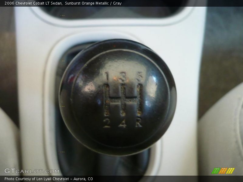 Sunburst Orange Metallic / Gray 2006 Chevrolet Cobalt LT Sedan