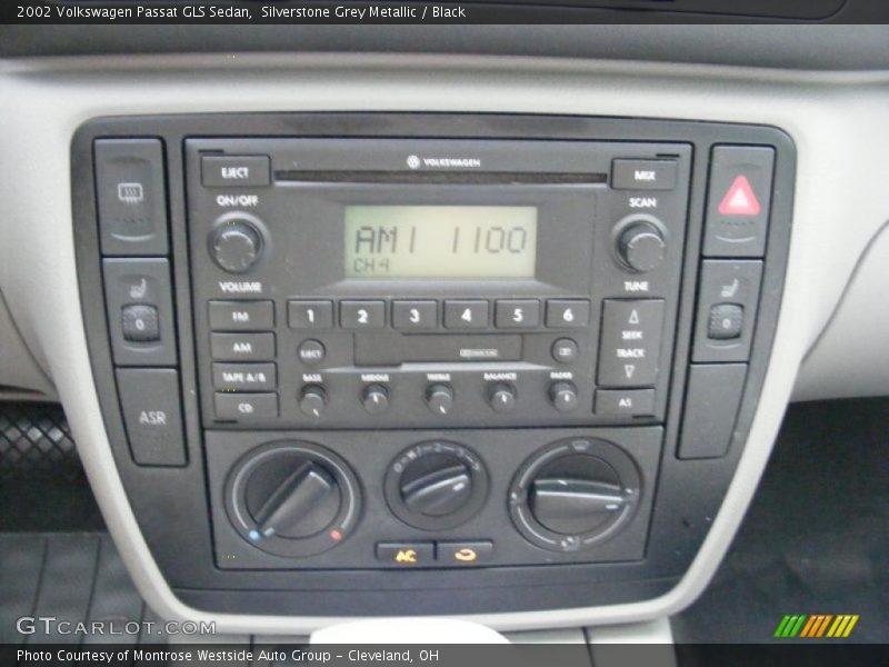 Silverstone Grey Metallic / Black 2002 Volkswagen Passat GLS Sedan