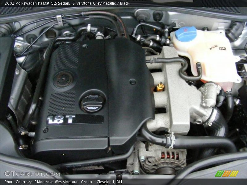 Silverstone Grey Metallic / Black 2002 Volkswagen Passat GLS Sedan