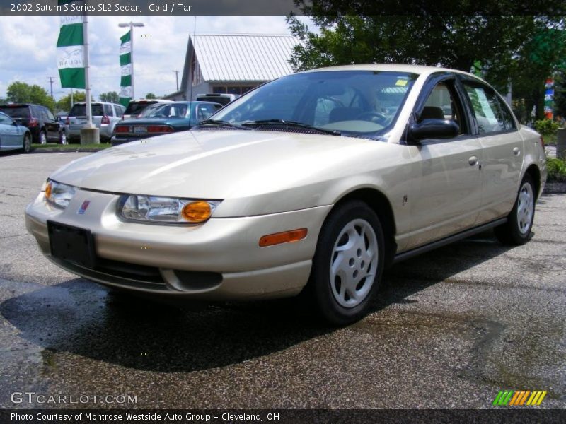 Gold / Tan 2002 Saturn S Series SL2 Sedan