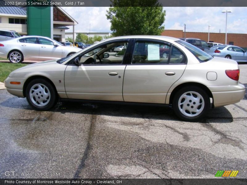 Gold / Tan 2002 Saturn S Series SL2 Sedan