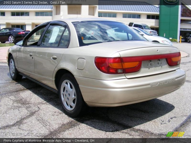 Gold / Tan 2002 Saturn S Series SL2 Sedan