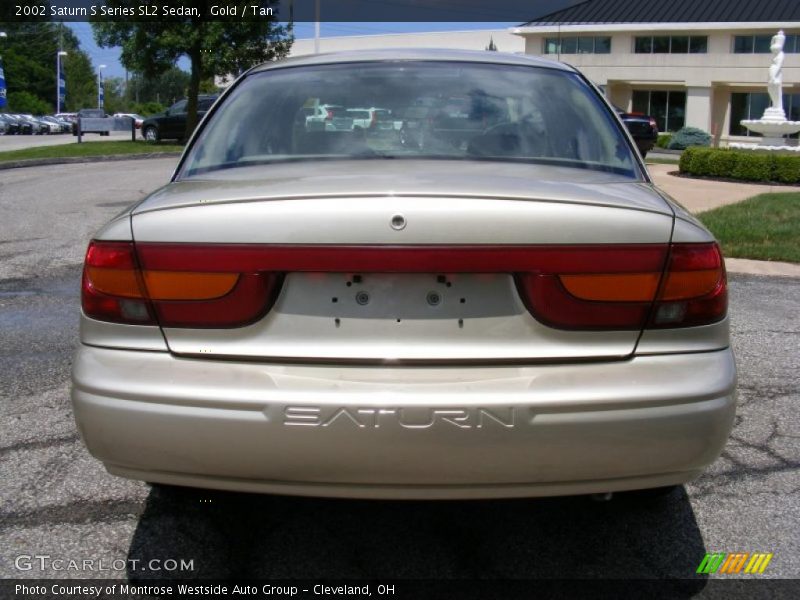 Gold / Tan 2002 Saturn S Series SL2 Sedan