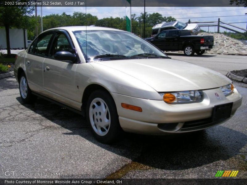 Gold / Tan 2002 Saturn S Series SL2 Sedan