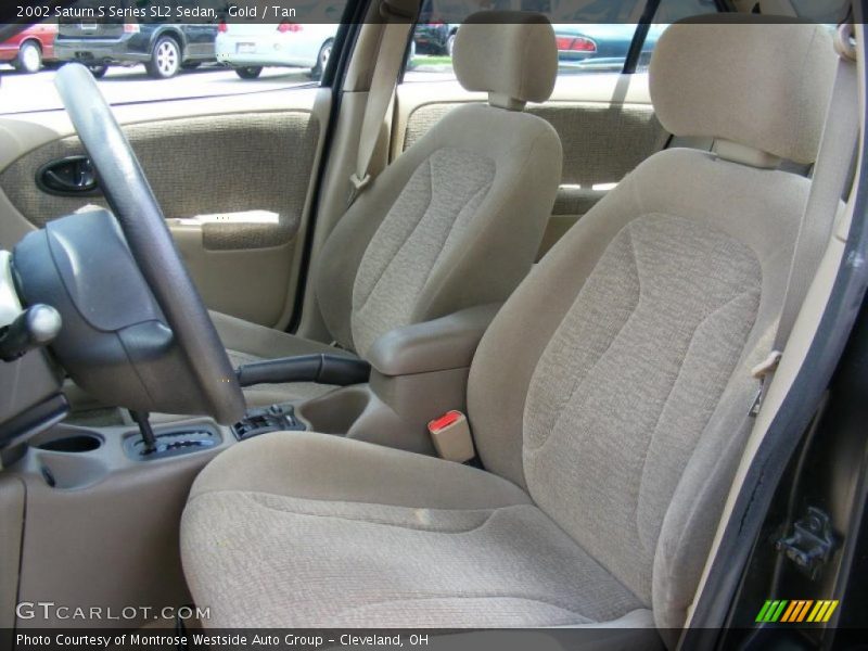Gold / Tan 2002 Saturn S Series SL2 Sedan