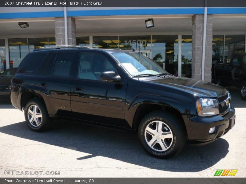 Black / Light Gray 2007 Chevrolet TrailBlazer LT 4x4