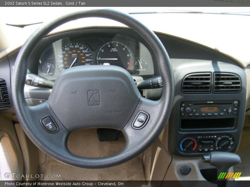 Gold / Tan 2002 Saturn S Series SL2 Sedan