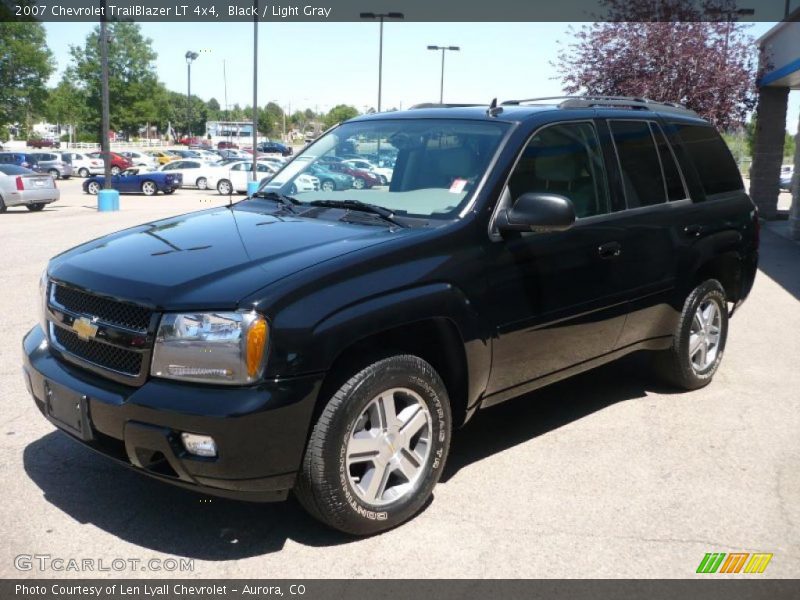 Black / Light Gray 2007 Chevrolet TrailBlazer LT 4x4
