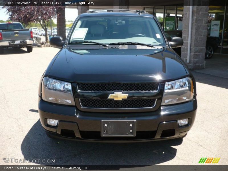 Black / Light Gray 2007 Chevrolet TrailBlazer LT 4x4