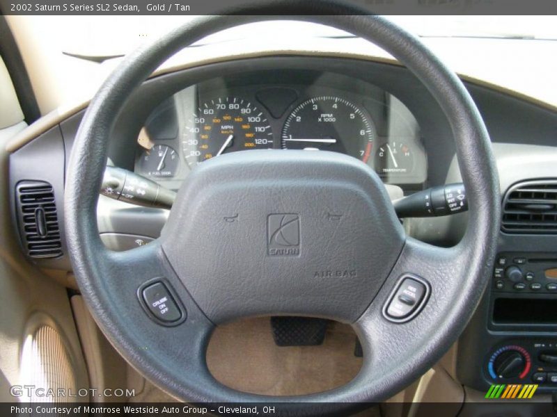 Gold / Tan 2002 Saturn S Series SL2 Sedan