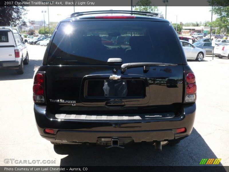 Black / Light Gray 2007 Chevrolet TrailBlazer LT 4x4