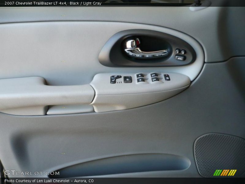 Black / Light Gray 2007 Chevrolet TrailBlazer LT 4x4