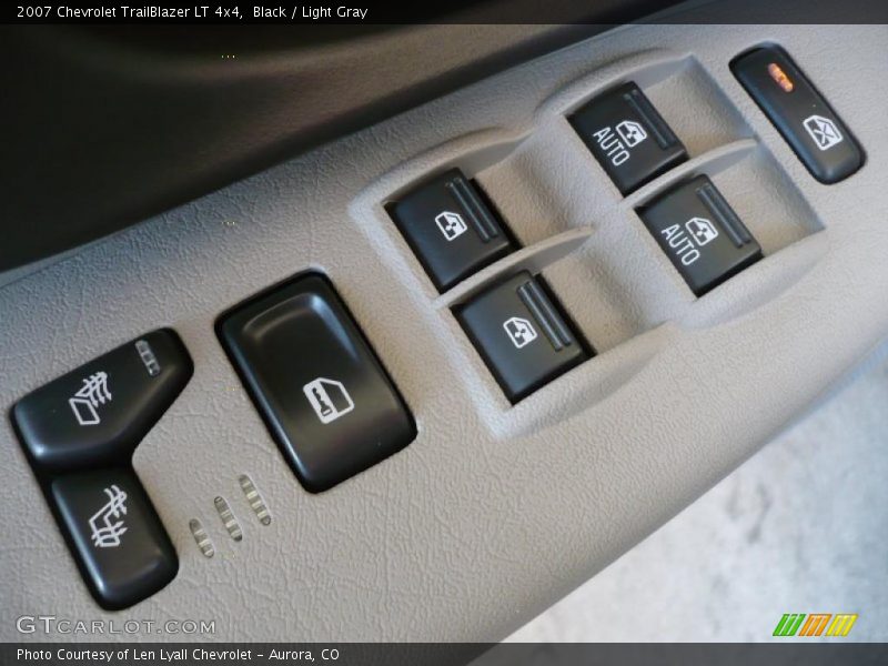 Black / Light Gray 2007 Chevrolet TrailBlazer LT 4x4