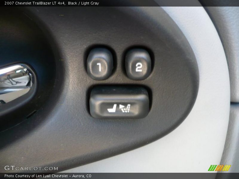 Black / Light Gray 2007 Chevrolet TrailBlazer LT 4x4