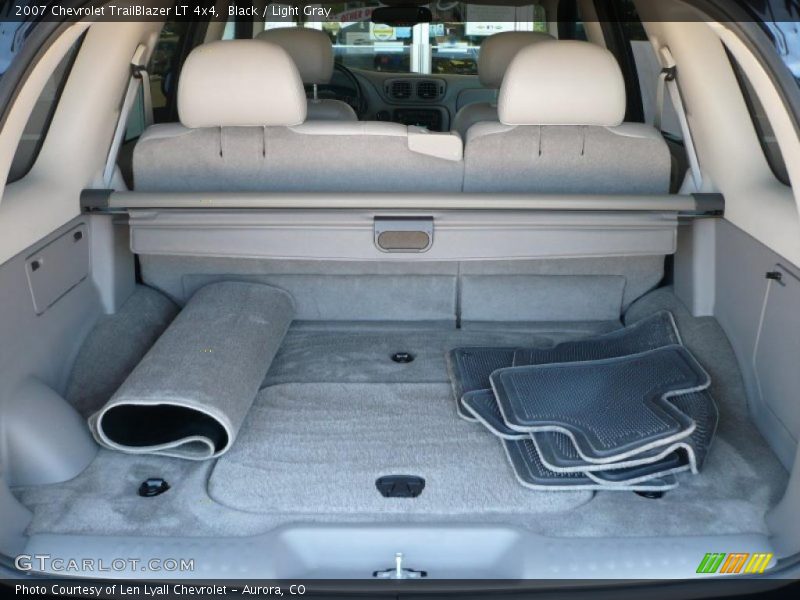 Black / Light Gray 2007 Chevrolet TrailBlazer LT 4x4