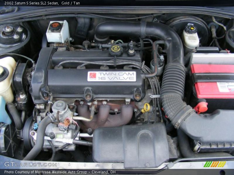 Gold / Tan 2002 Saturn S Series SL2 Sedan