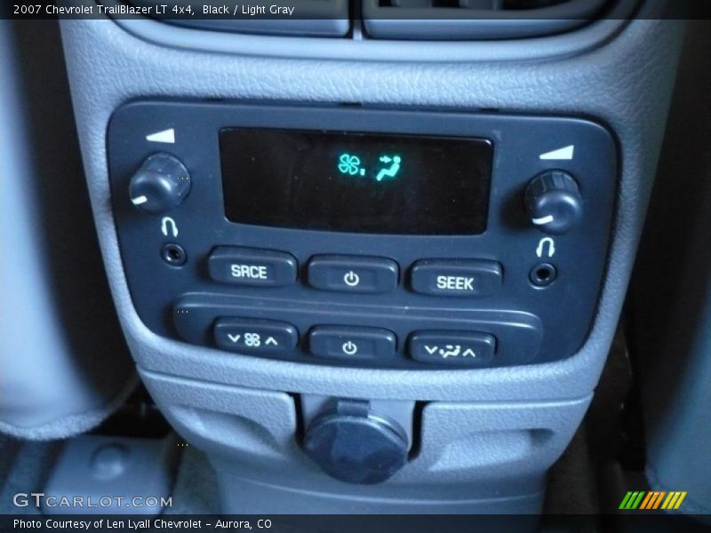 Black / Light Gray 2007 Chevrolet TrailBlazer LT 4x4