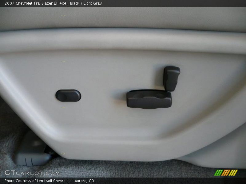 Black / Light Gray 2007 Chevrolet TrailBlazer LT 4x4