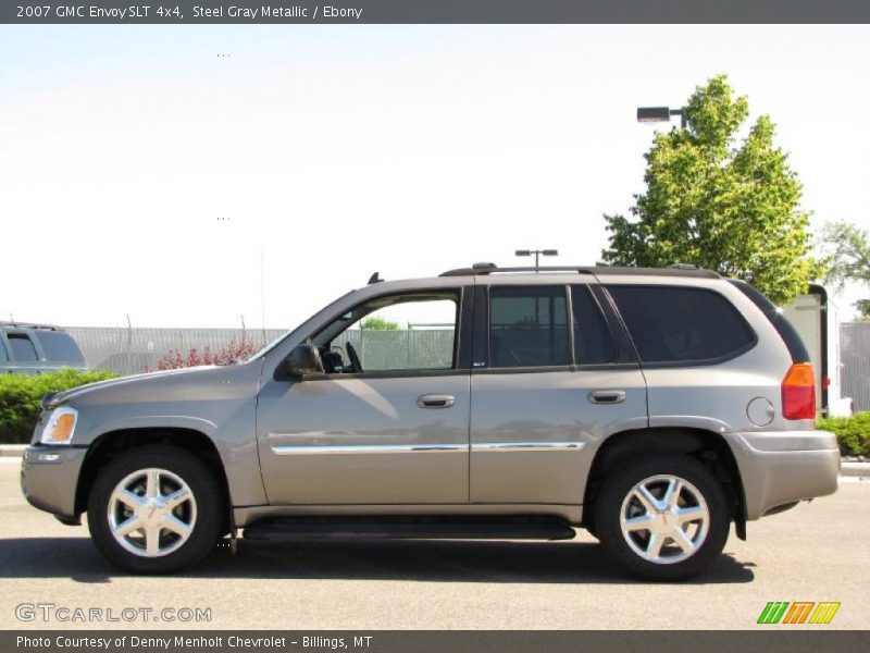 Steel Gray Metallic / Ebony 2007 GMC Envoy SLT 4x4