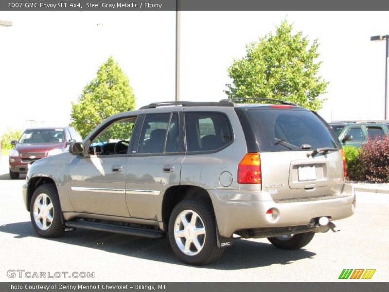 Steel Gray Metallic / Ebony 2007 GMC Envoy SLT 4x4