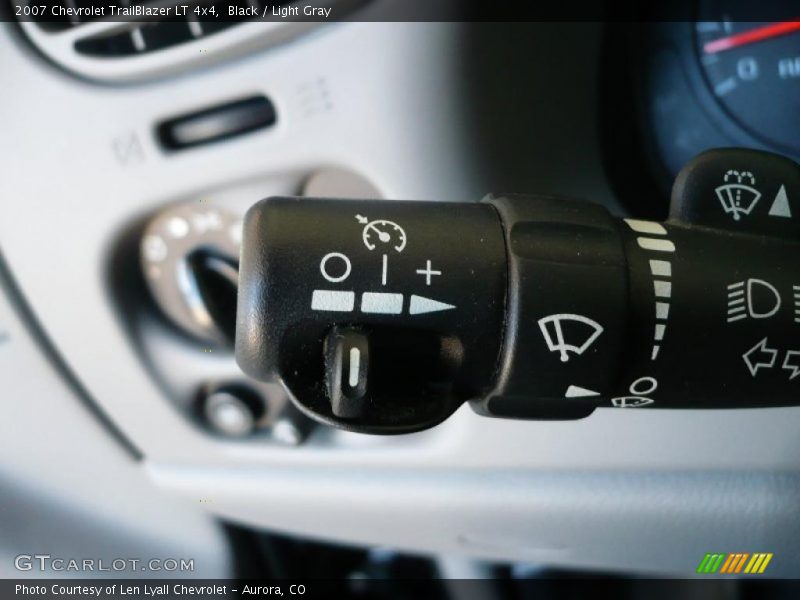 Black / Light Gray 2007 Chevrolet TrailBlazer LT 4x4