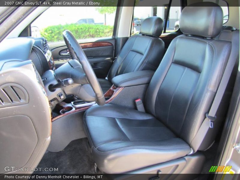 Steel Gray Metallic / Ebony 2007 GMC Envoy SLT 4x4