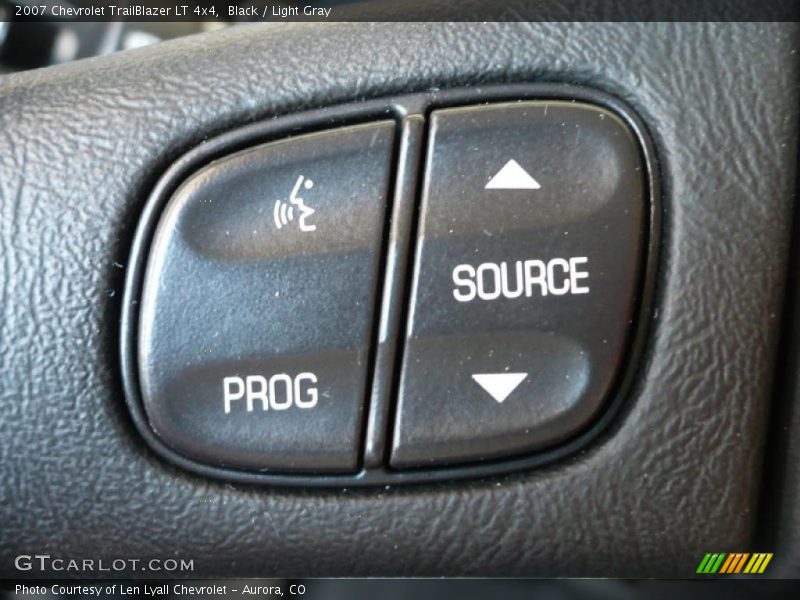 Black / Light Gray 2007 Chevrolet TrailBlazer LT 4x4