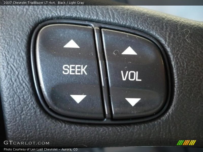 Black / Light Gray 2007 Chevrolet TrailBlazer LT 4x4