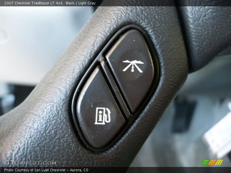Black / Light Gray 2007 Chevrolet TrailBlazer LT 4x4