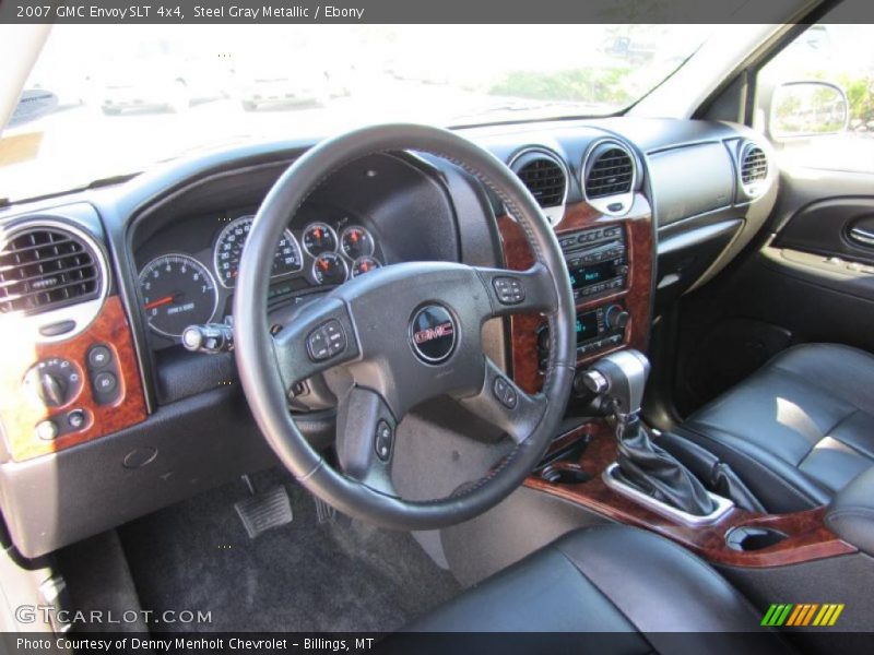 Steel Gray Metallic / Ebony 2007 GMC Envoy SLT 4x4